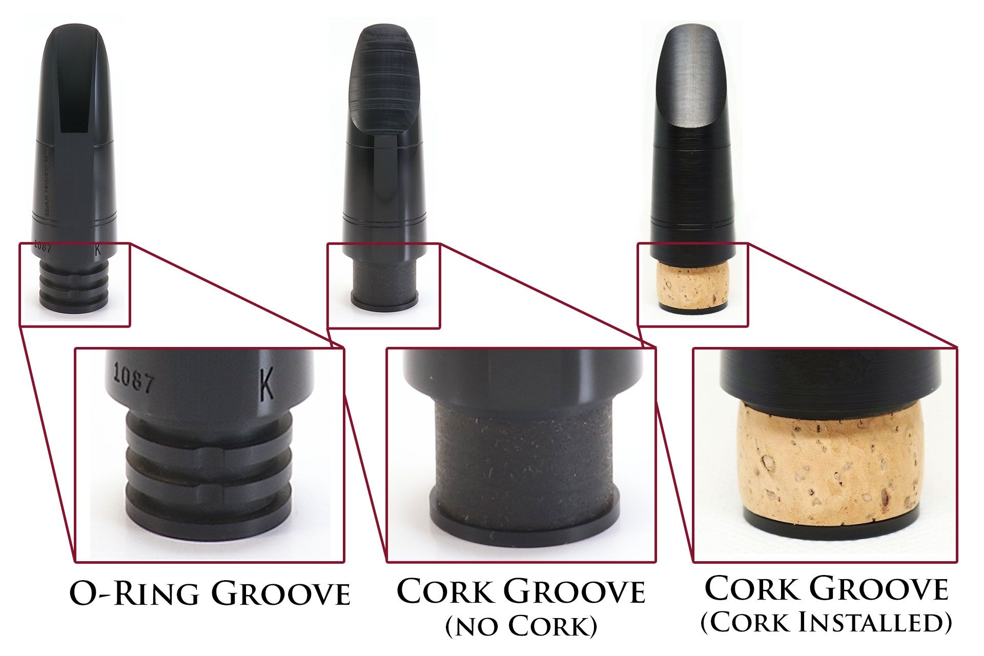 CNC-Machined Clarinet Mouthpiece Blanks - Image 3