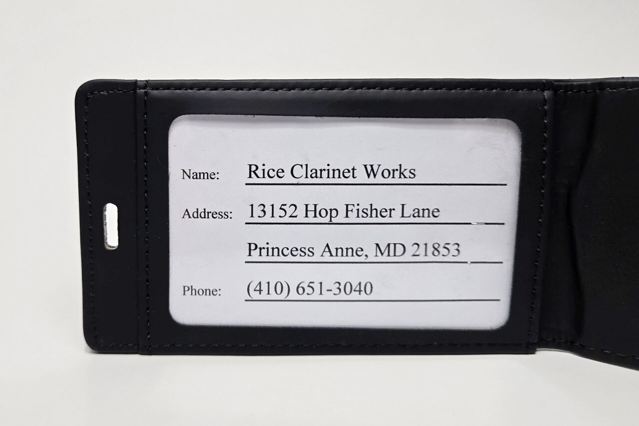 Leather Luggage Tags - Image 3