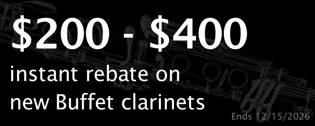 Buffet clarinet sale
